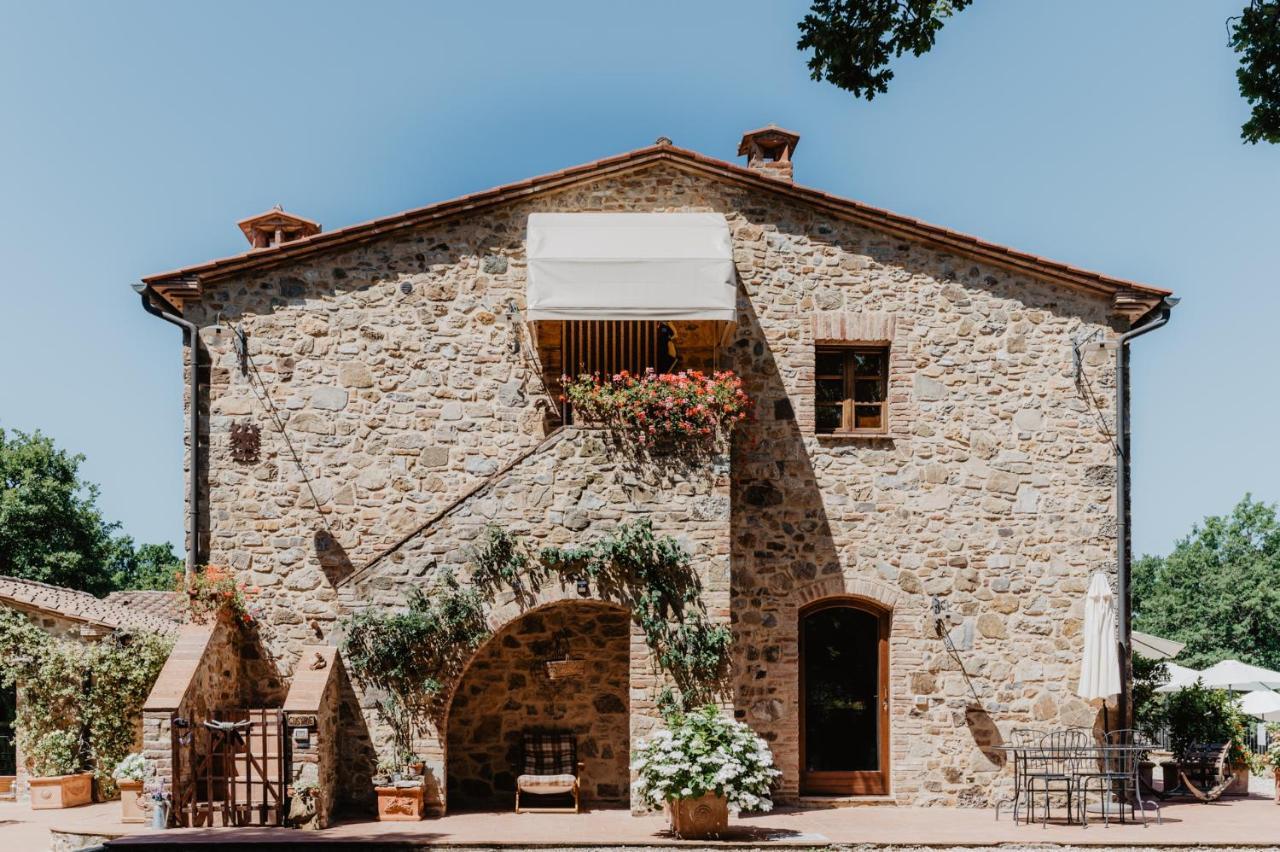 Villa Borghetto Poggio Bianco Radicondoli Esterno foto