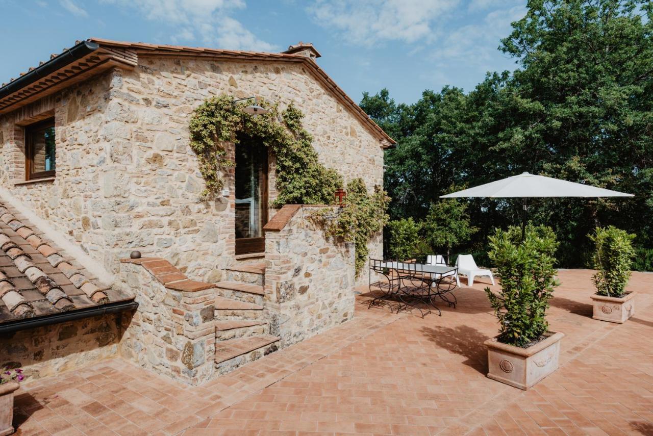 Villa Borghetto Poggio Bianco Radicondoli Esterno foto